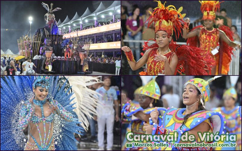 Vitória Carnaval 2025 : desfile Unidos da Piedade no Sambão do Povo