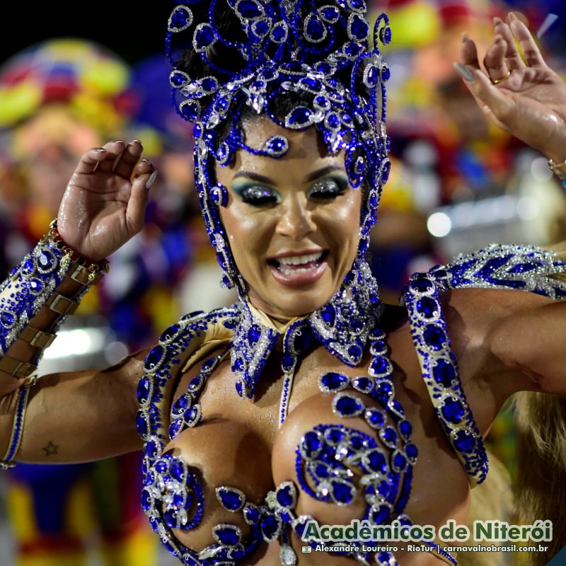 Desfile Acadêmicos de Niterói no Carnaval 2025 do Rio de Janeiro - carnavalnobrasil.com.br