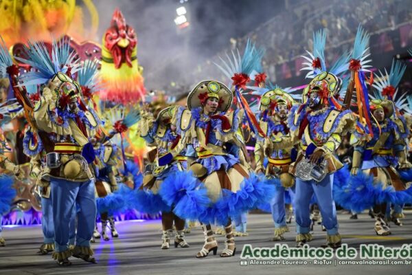 Acadêmicos de Niterói no Carnaval 2025 do Rio de Janeiro