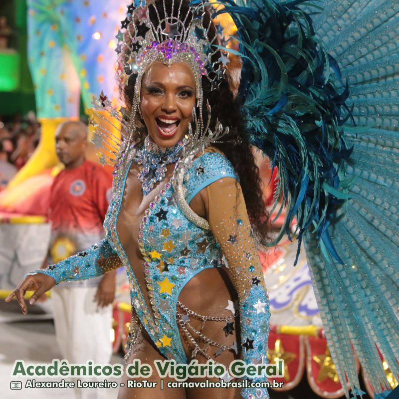 Desfile Acadêmicos de Vigário Geral no Carnaval 2025 do Rio de Janeiro - carnavalnobrasil.com.br