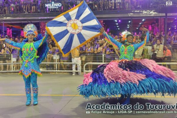 Desfile Acadêmicos do Tucuruvi no Carnaval 2025 de São Paulo