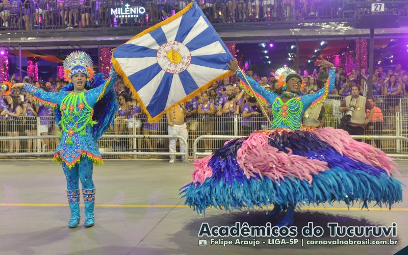 Desfile Acadêmicos do Tucuruvi no Carnaval 2025 de São Paulo