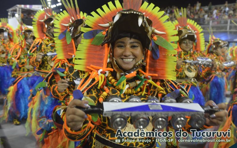 Desfile Acadêmicos do Tucuruvi no Carnaval 2025 de São Paulo - carnavalnobrasil.com.br