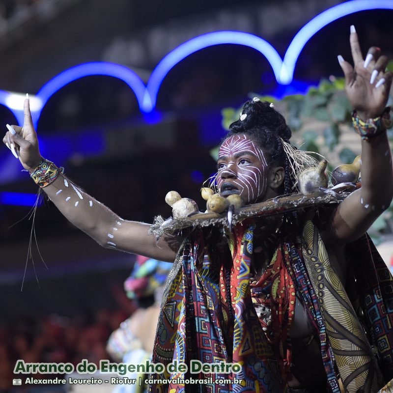 Desfile Arranco do Engenho de Dentro no Carnaval 2025 do Rio de Janeiro