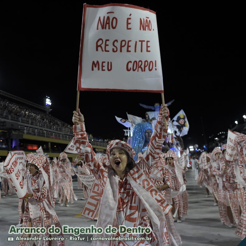 Desfile Arranco do Engenho de Dentro no Carnaval 2025 do Rio de Janeiro