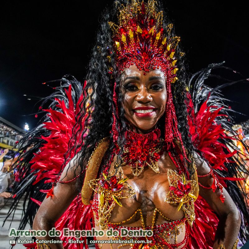 Desfile Arranco do Engenho de Dentro no Carnaval 2025 do Rio de Janeiro