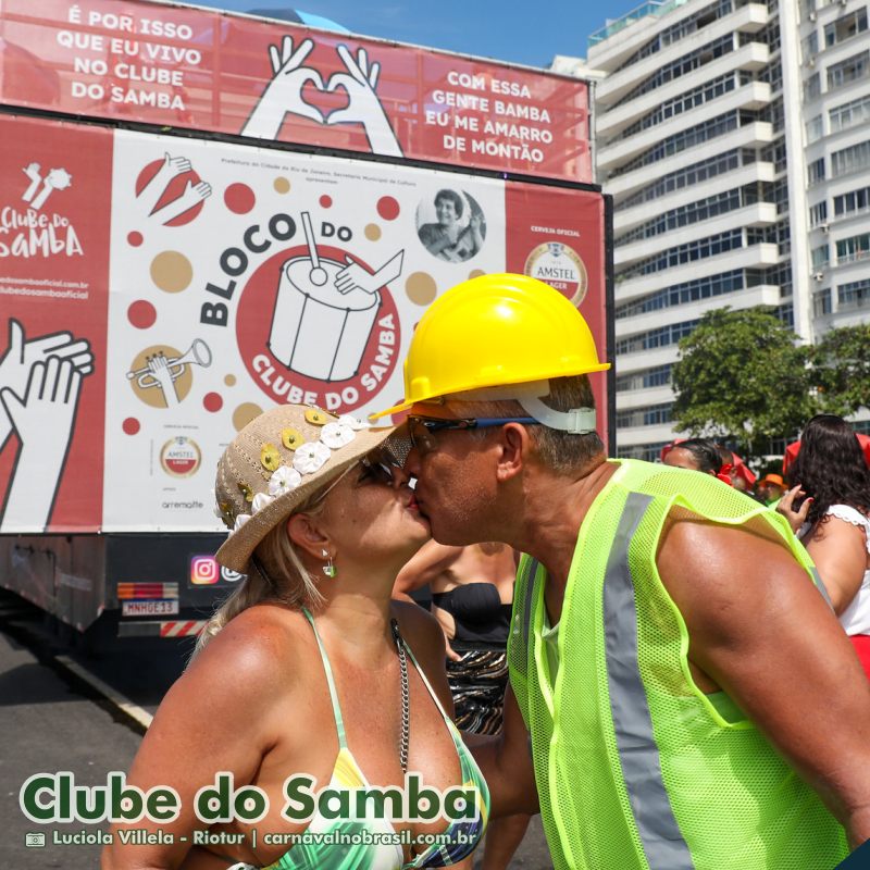 Bloco Clube do Samba no Carnaval de Rua do Rio de Janeiro