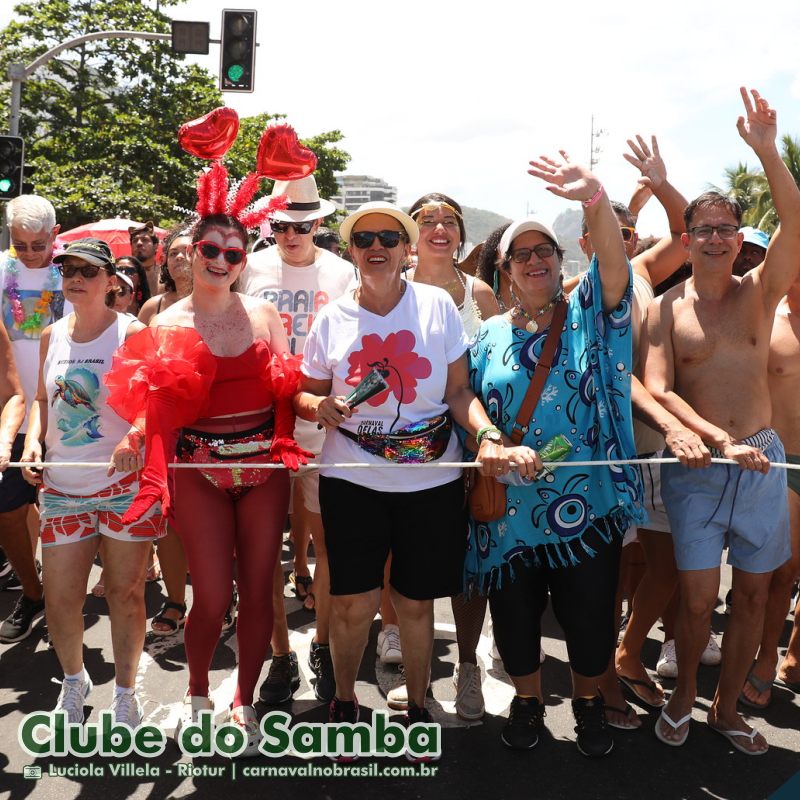 Bloco Clube do Samba no Carnaval de Rua do Rio de Janeiro