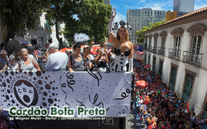 Paolla Oliveira no Bloco Cordão do Bola Preta - Rio de Janeiro Carnaval de Rua 2025