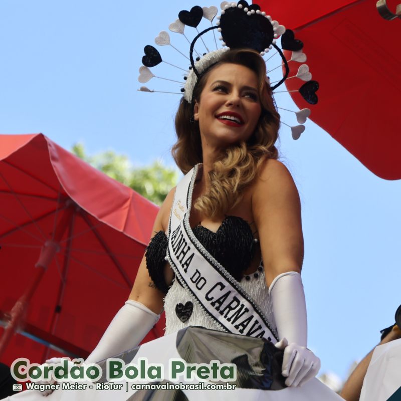 Paolla Oliveira no Bloco Cordão do Bola Preta - Rio de Janeiro Carnaval de Rua 2025