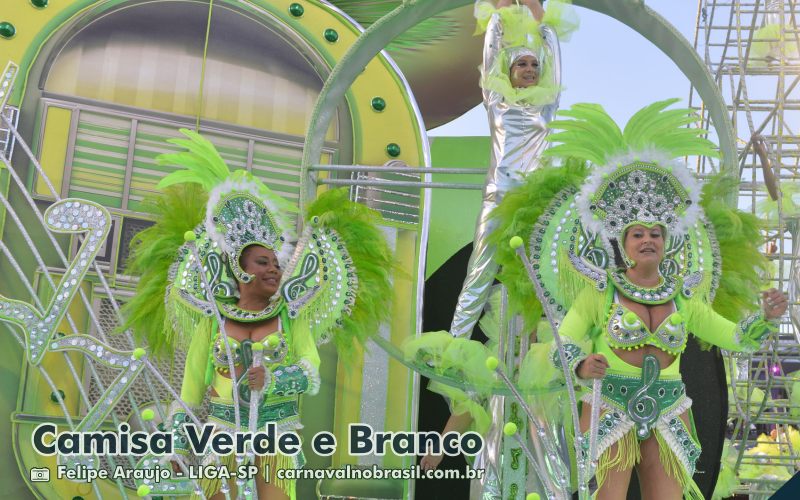 Desfile da Camisa Verde e Branco no Carnaval 2025 de São Paulo