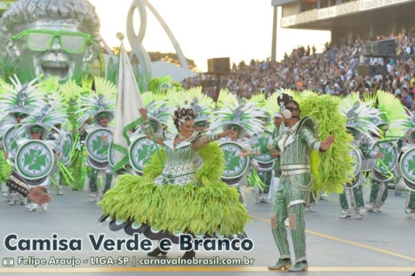 Desfile da Camisa Verde e Branco no Carnaval 2025 de São Paulo