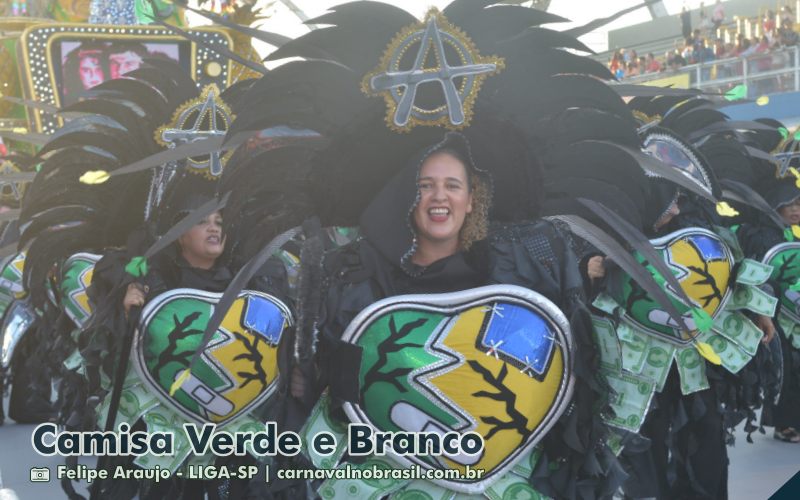 Desfile da Camisa Verde e Branco no Carnaval 2025 de São Paulo