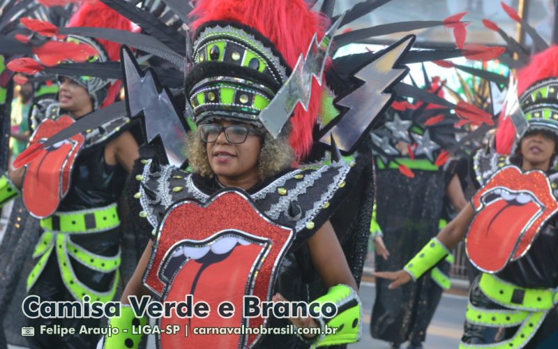 Desfile da Camisa Verde e Branco no Carnaval 2025 de São Paulo