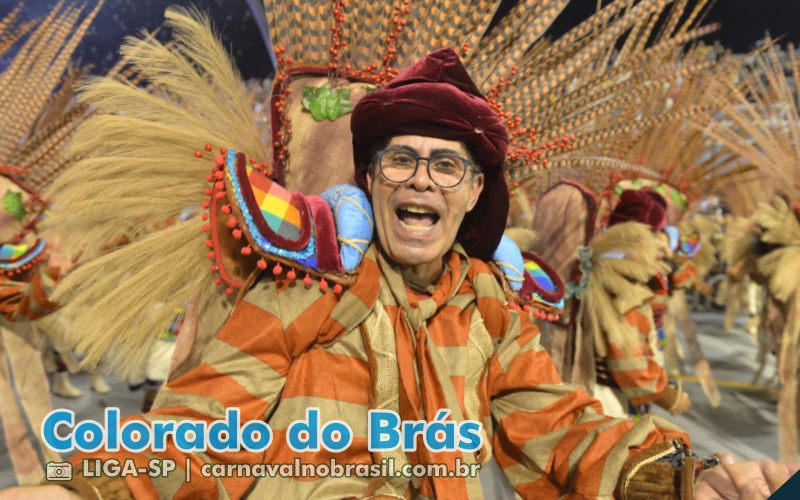 Desfile da Colorado do Brás no Carnaval 2025 de São Paulo