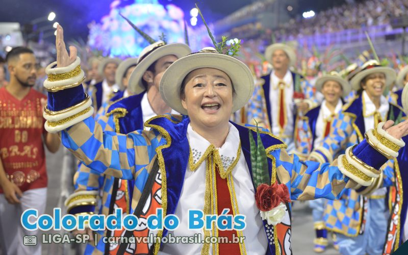 Desfile da Colorado do Brás no Carnaval 2025 de São Paulo