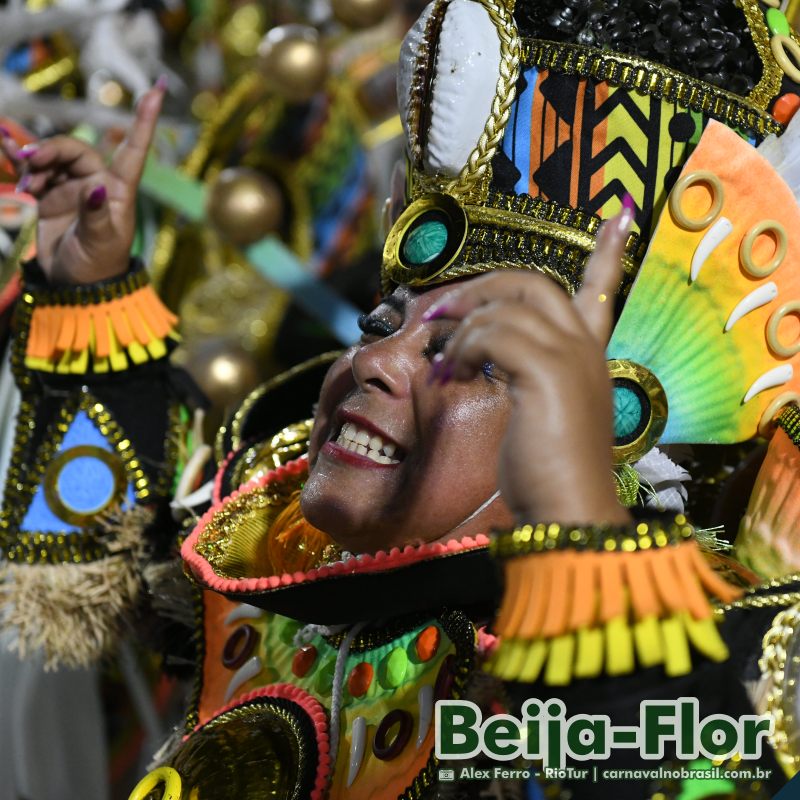 Desfile Beija-Flor no Carnaval 2025 do Rio de Janeiro - carnavalnobrasil.com.br