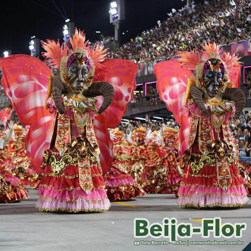 Desfile Beija-Flor no Carnaval 2025 do Rio de Janeiro - carnavalnobrasil.com.br