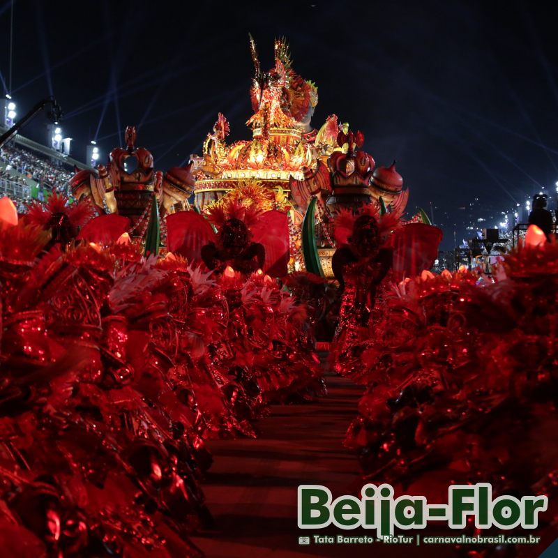 Desfile Beija-Flor no Carnaval 2025 do Rio de Janeiro - carnavalnobrasil.com.br