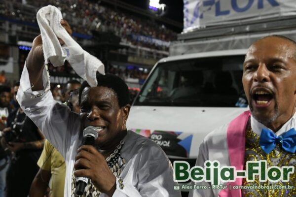 Desfile Beija-Flor no Carnaval 2025 do Rio de Janeiro