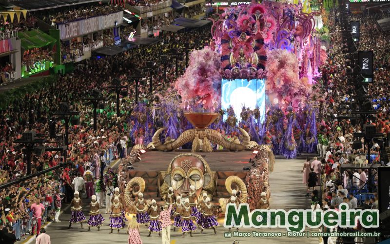 Desfile Mangueira no Carnaval 2025 do Rio de Janeiro - carnavalnobrasil.com.br