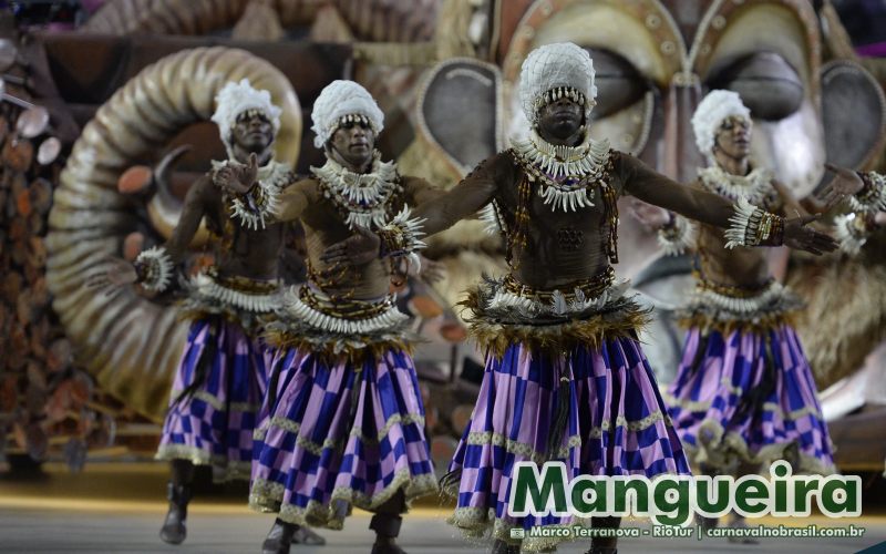 Desfile Mangueira no Carnaval 2025 do Rio de Janeiro - carnavalnobrasil.com.br