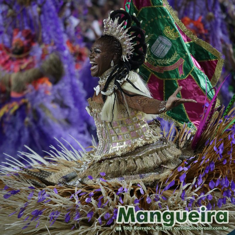 Desfile Mangueira no Carnaval 2025 do Rio de Janeiro - carnavalnobrasil.com.br