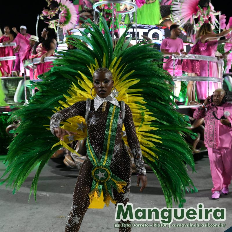 Desfile Mangueira no Carnaval 2025 do Rio de Janeiro - carnavalnobrasil.com.br