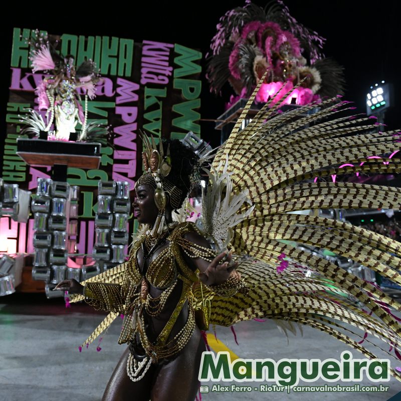 Desfile Mangueira no Carnaval 2025 do Rio de Janeiro - carnavalnobrasil.com.br