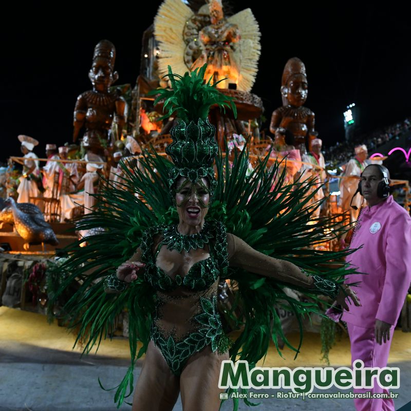 Desfile Mangueira no Carnaval 2025 do Rio de Janeiro - carnavalnobrasil.com.br