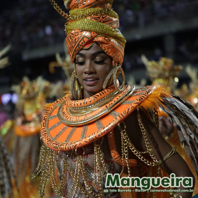 Desfile Mangueira no Carnaval 2025 do Rio de Janeiro - carnavalnobrasil.com.br