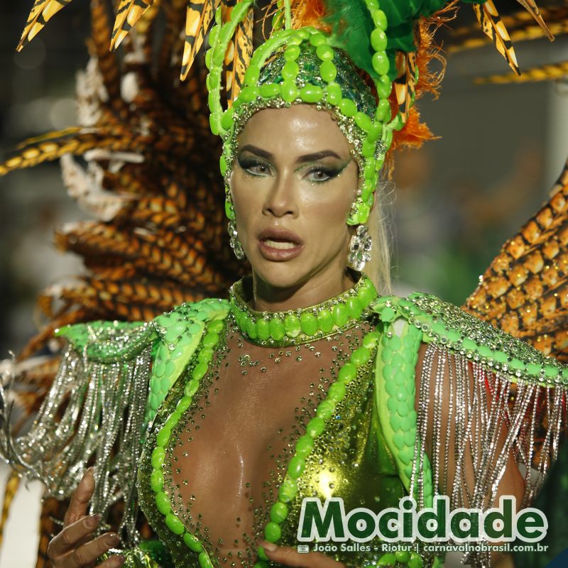 Desfile Mocidade Independente de Padre Miguel no Carnaval 2025 do Rio de Janeiro