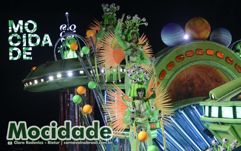 Desfile Mocidade Independente de Padre Miguel no Carnaval 2025 do Rio de Janeiro