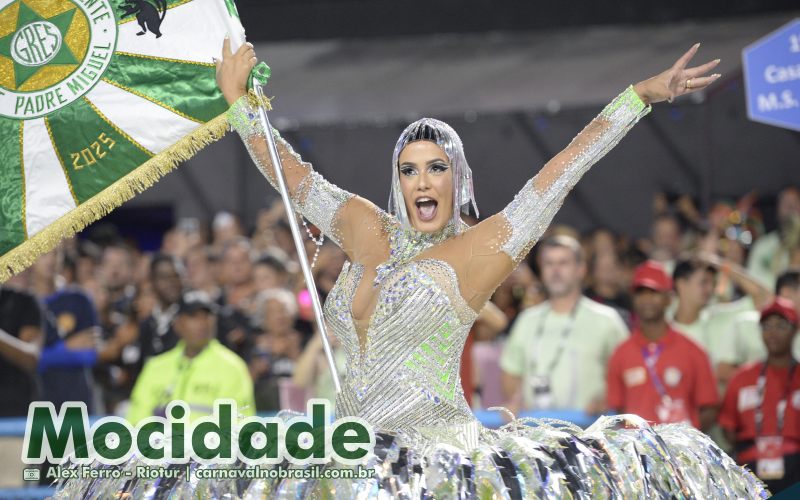 Desfile Mocidade Independente de Padre Miguel no Carnaval 2025 do Rio de Janeiro