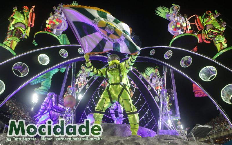 Desfile Mocidade Independente de Padre Miguel no Carnaval 2025 do Rio de Janeiro