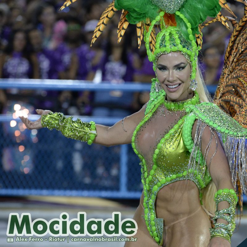 Desfile Mocidade Independente de Padre Miguel no Carnaval 2025 do Rio de Janeiro