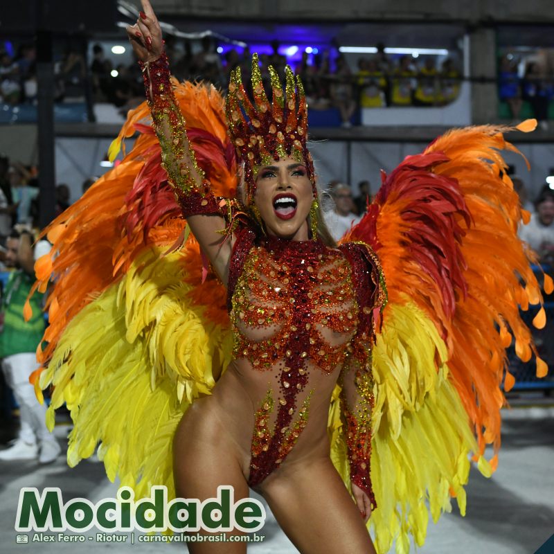 Desfile Mocidade Independente de Padre Miguel no Carnaval 2025 do Rio de Janeiro