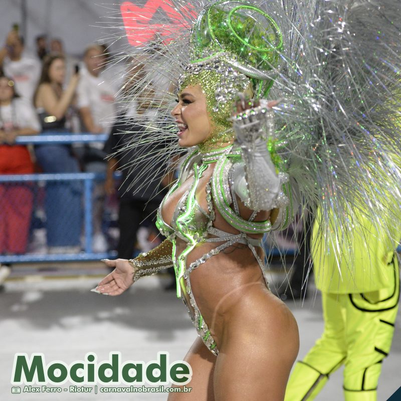 Desfile Mocidade Independente de Padre Miguel no Carnaval 2025 do Rio de Janeiro