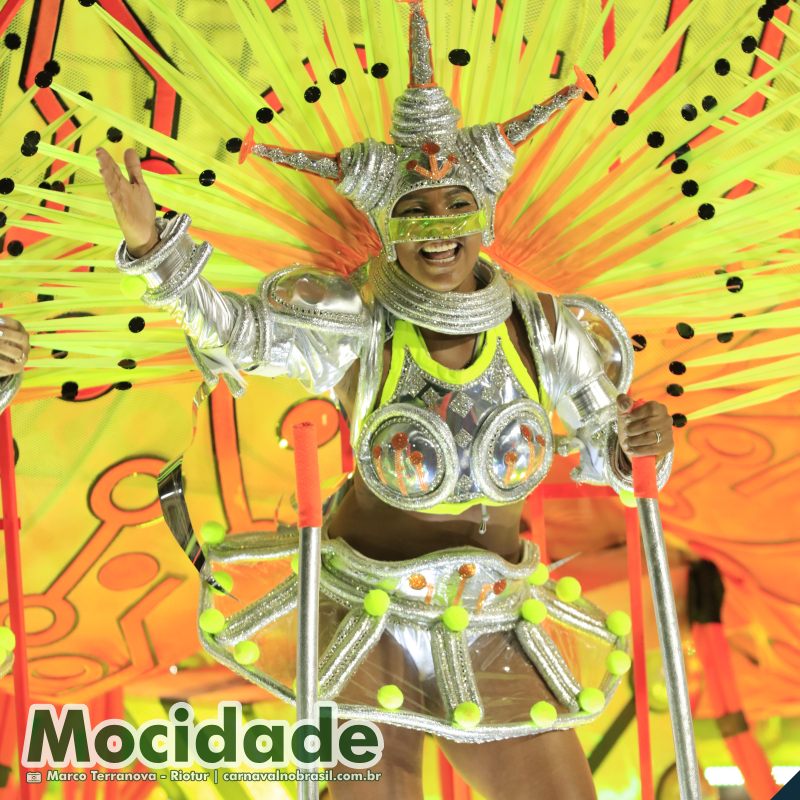 Desfile Mocidade Independente de Padre Miguel no Carnaval 2025 do Rio de Janeiro