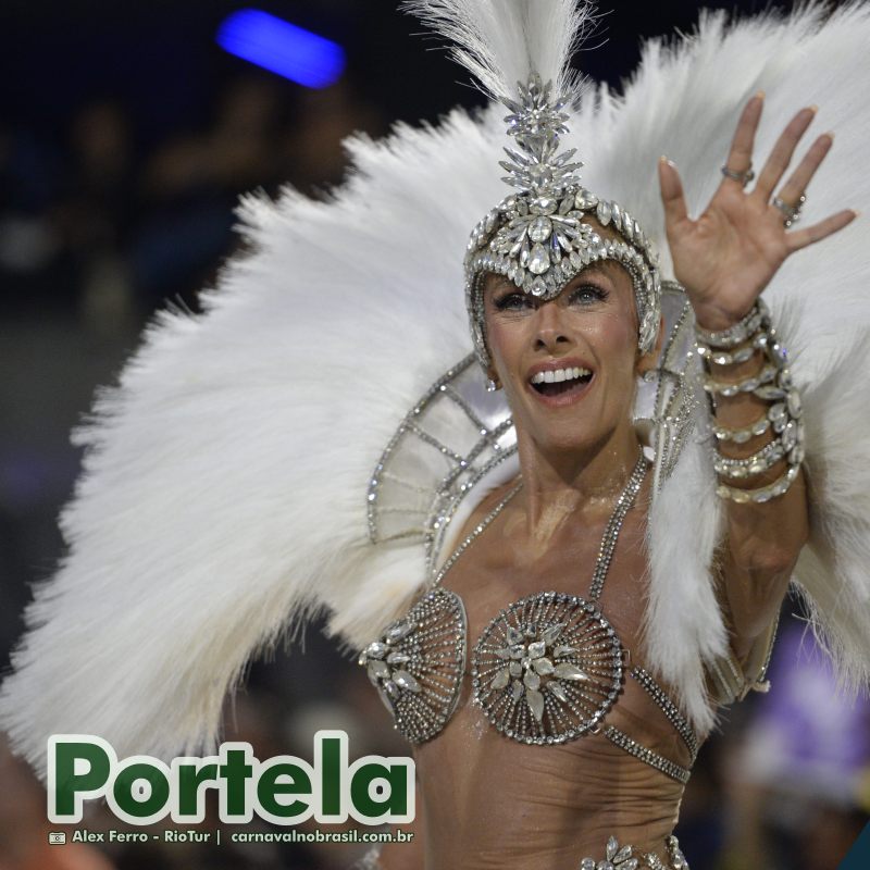 Desfile Portela no Carnaval 2025 do Rio de Janeiro