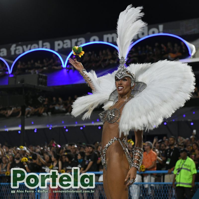 Desfile Portela no Carnaval 2025 do Rio de Janeiro