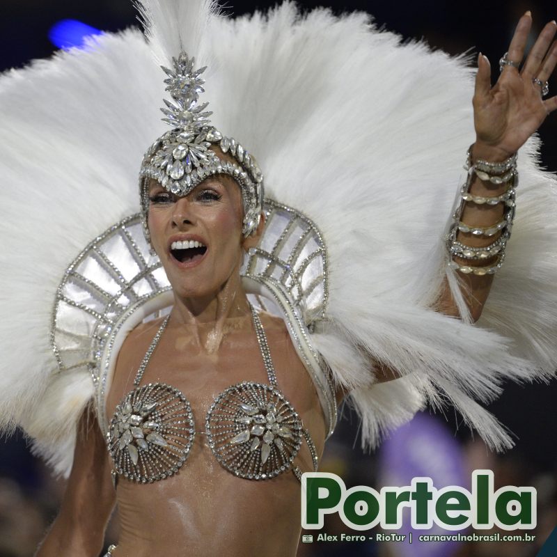 Desfile Portela no Carnaval 2025 do Rio de Janeiro