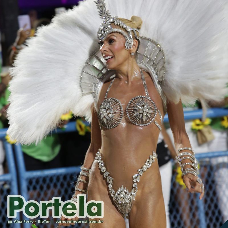 Desfile Portela no Carnaval 2025 do Rio de Janeiro