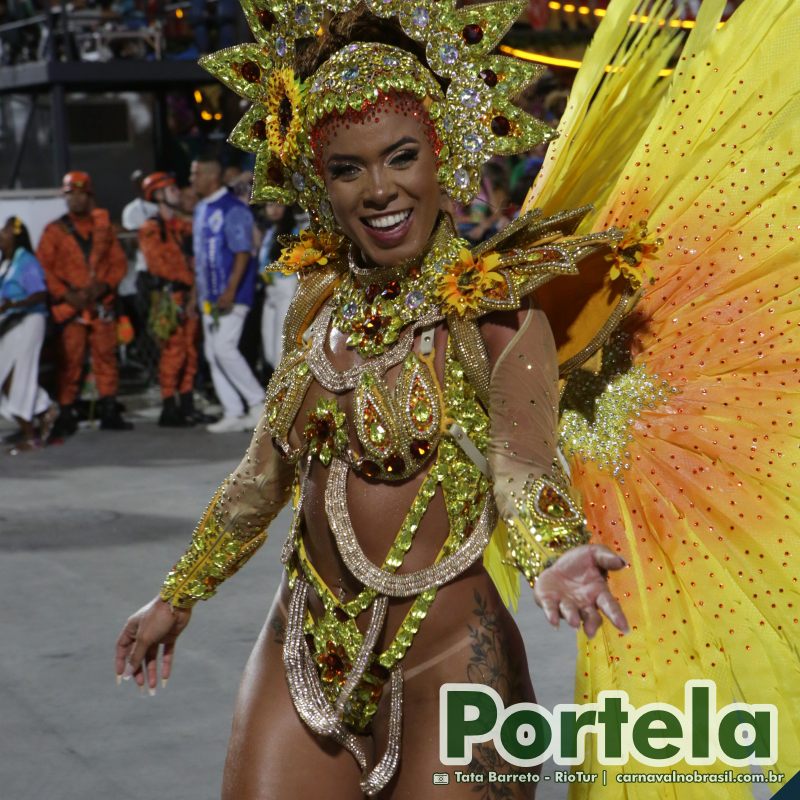 Desfile Portela no Carnaval 2025 do Rio de Janeiro