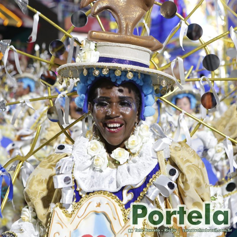 Desfile Portela no Carnaval 2025 do Rio de Janeiro