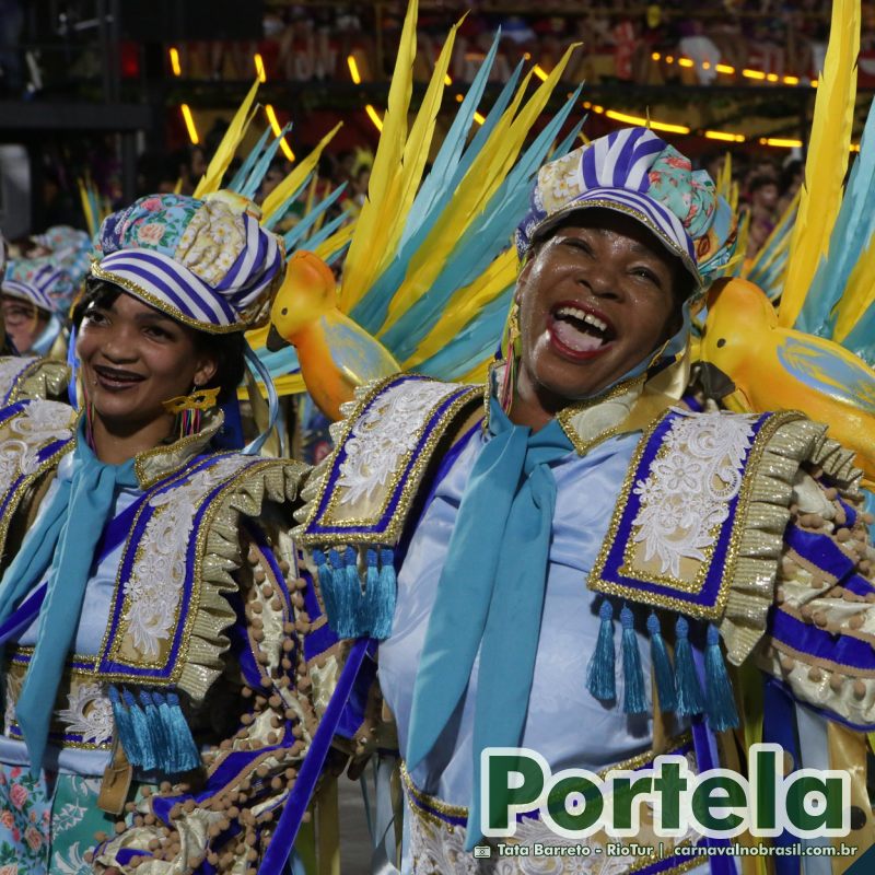 Desfile Portela no Carnaval 2025 do Rio de Janeiro