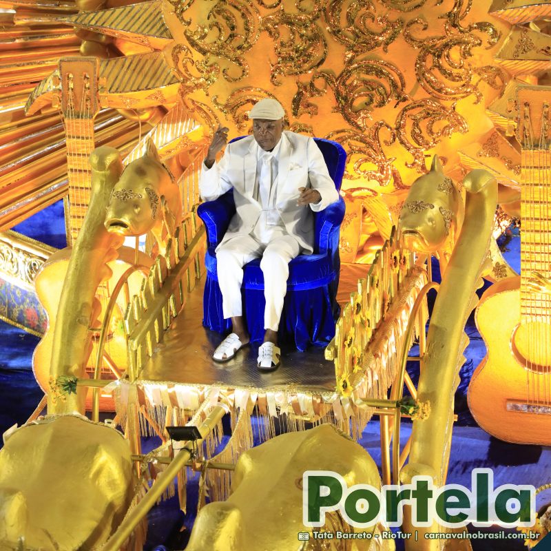 Desfile Portela no Carnaval 2025 do Rio de Janeiro