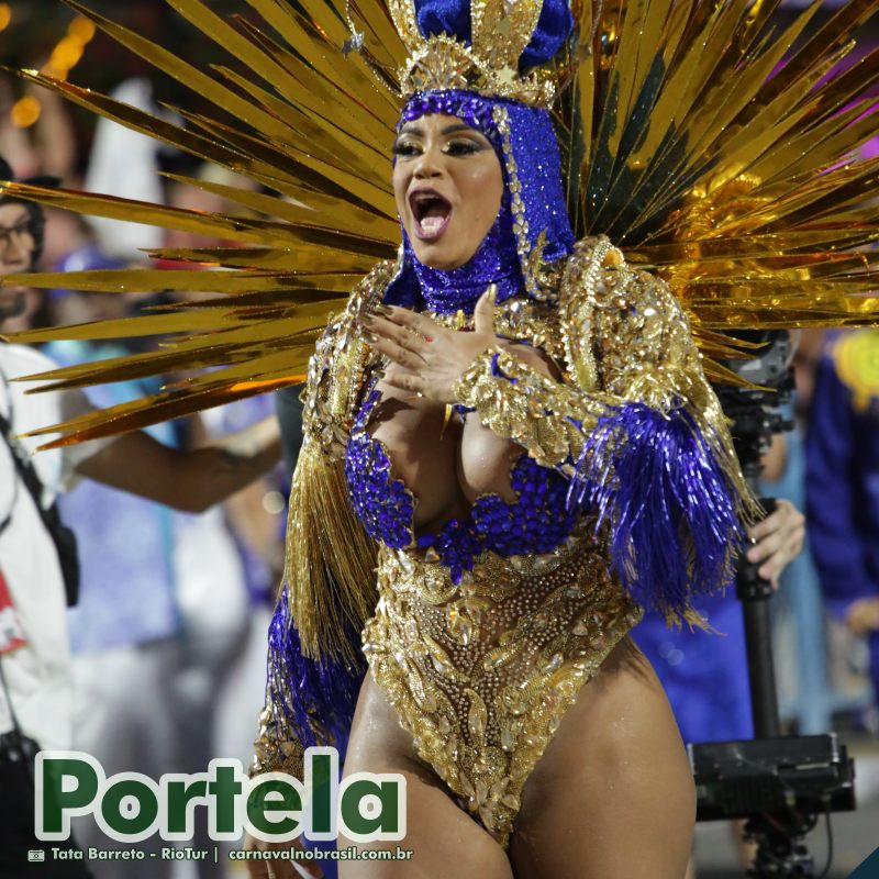 Desfile Portela no Carnaval 2025 do Rio de Janeiro