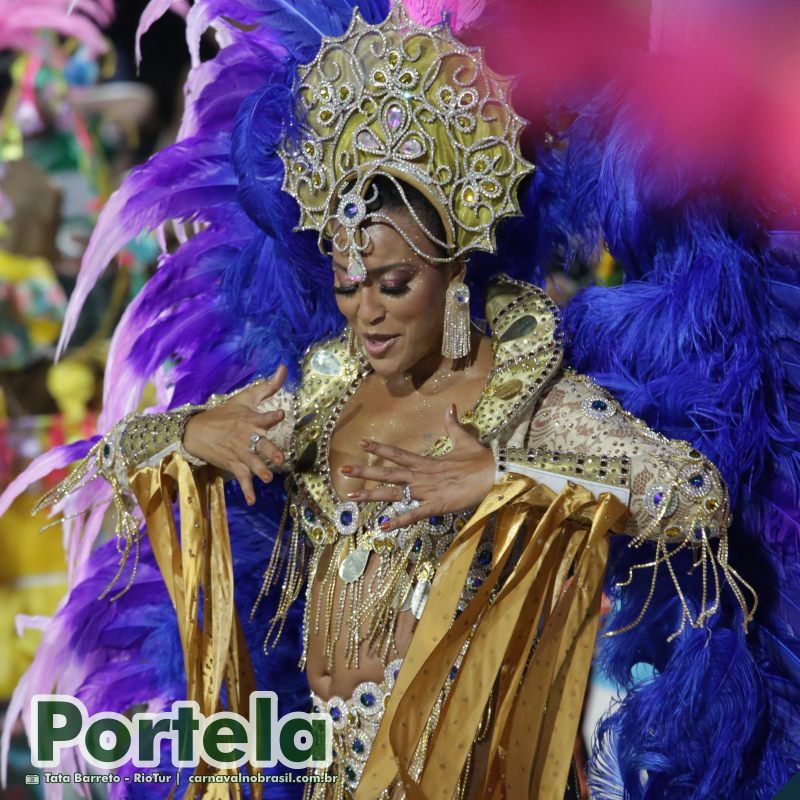 Desfile Portela no Carnaval 2025 do Rio de Janeiro