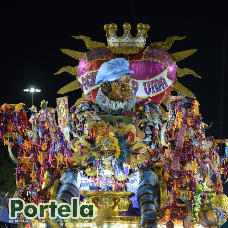 Desfile Portela no Carnaval 2025 do Rio de Janeiro